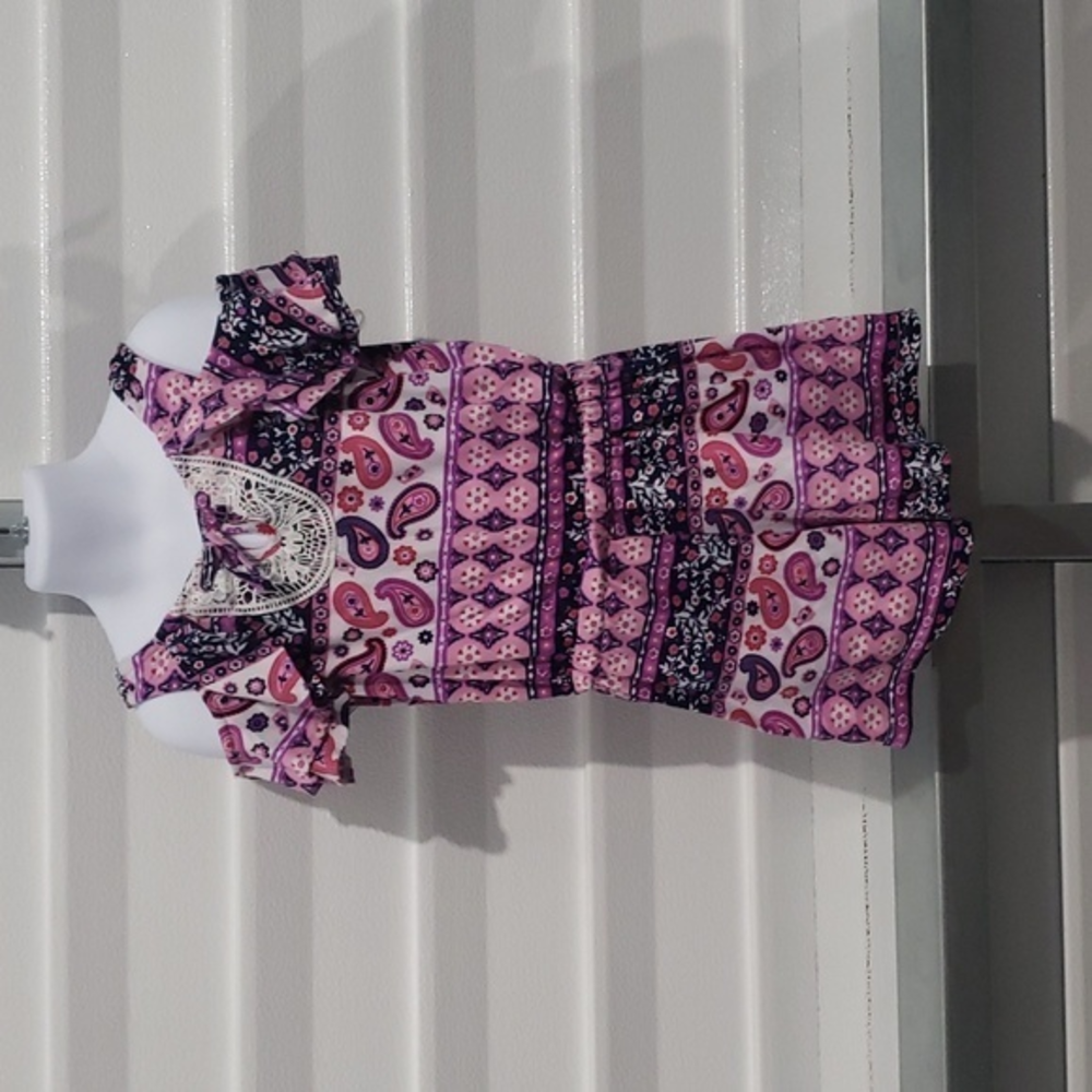 Little girls one pice short suit  Nanette kids brand size‎ 6